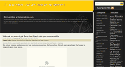 Desktop Screenshot of listasvideos.com
