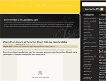 Tablet Screenshot of listasvideos.com